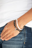 Paparazzi "A PEACE Of Work" Black Bracelet Paparazzi Jewelry