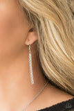 Paparazzi VINTAGE VAULT "Definitely Duchess" White Necklace & Earring Set Paparazzi Jewelry