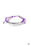 Paparazzi "Take A SPACEWALK" Purple  Bracelet Paparazzi Jewelry