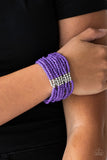 Paparazzi "Outback Odyssey" Purple Bracelet Paparazzi Jewelry