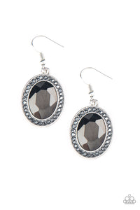 Paparazzi VINTAGE VAULT "Only FAME In Town" Silver Earrings Paparazzi Jewelry