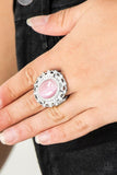 Paparazzi "BAROQUE The Spell" Pink Ring Paparazzi Jewelry