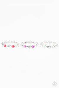 Girls Starlet Shimmer Bracelets Set of 5 Flower Daisy Charm Paparazzi Jewelry