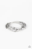 Paparazzi Tribal Spunk" Silver Bracelet Paparazzi Jewelry