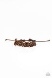 Paparazzi VINTAGE VAULT "Boondocks and Bonfires" Brown Urban Bracelet Unisex Paparazzi Jewelry