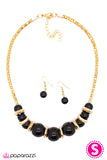 Paparazzi "Ripples of Refinement - Gold" necklace Paparazzi Jewelry