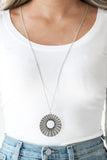 Paparazzi VINTAGE VAULT "Chicly Centered" Multi Necklace & Earring Set Paparazzi Jewelry