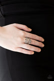 Paparazzi VINTAGE VAULT "Making the World Sparkle" Brown Ring Paparazzi Jewelry