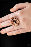 Paparazzi "FLOWERBED and Breakfast" Copper Ring Paparazzi Jewelry