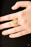 Paparazzi "Infinite Fashion" Gold Ring Paparazzi Jewelry