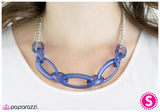 Paparazzi "Play Nice - Blue" necklace Paparazzi Jewelry