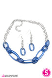 Paparazzi "Play Nice - Blue" necklace Paparazzi Jewelry