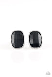 Paparazzi "Incredibly Iconic" Black Post Earrings Paparazzi Jewelry