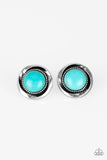 Paparazzi "Out Of This Galaxy"  Blue Post Earrings Paparazzi Jewelry