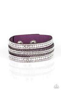 Paparazzi VINTAGE VAULT "Fashion Fanatic" Purple Wrap Bracelet Paparazzi Jewelry
