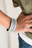 Paparazzi "Rebel Radiance" Black 167XX Wrap Bracelet Paparazzi Jewelry