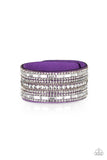Paparazzi VINTAGE VAULT "Rebel Radiance" Purple Wrap Bracelet Paparazzi Jewelry