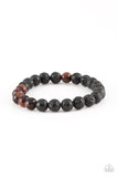 Paparazzi VINTAGE VAULT "Meditation" Black Urban Bracelet Unisex Paparazzi Jewelry