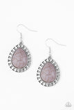 Paparazzi "Sahara Serenity" Silver Earrings Paparazzi Jewelry