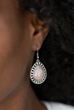 Paparazzi "Sahara Serenity" Silver Earrings Paparazzi Jewelry