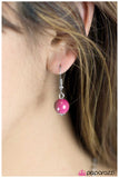 Paparazzi "Along For The Ride" Pink Necklace & Earring Set Paparazzi Jewelry