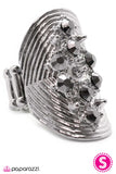 Paparazzi "Think Twice - Silver" ring Paparazzi Jewelry