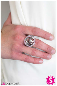 Paparazzi "Out of My League - Pink" ring Paparazzi Jewelry