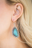 Paparazzi "Santa Fe Soul" Blue Earrings Paparazzi Jewelry