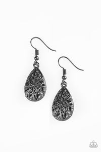 Paparazzi "Western Wisteria" Black Earrings Paparazzi Jewelry