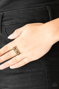 Paparazzi "Noble Nova" Brass Ring Paparazzi Jewelry