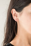 Paparazzi "Hooked On Hoops" Copper Earrings Paparazzi Jewelry