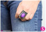 Paparazzi "The Tables Have Turned" Purple Ring Paparazzi Jewelry