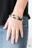 Paparazzi VINTAGE VAULT "Tribal Spunk" Black Bracelet Paparazzi Jewelry