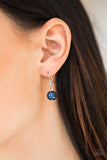 Paparazzi VINTAGE VAULT "Rockin Rockette" Blue Necklace & Earring Set Paparazzi Jewelry