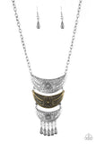 Paparazzi VINTAGE VAULT "Go Steer-Crazy" Multi Necklace & Earring Set Paparazzi Jewelry
