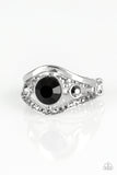 Paparazzi VINTAGE VAULT "Rich With Richness" Black Ring Paparazzi Jewelry