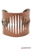 Paparazzi "I Need To Vent - Copper" bracelet Paparazzi Jewelry