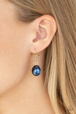 Paparazzi "Lead Role" Blue Necklace & Earring Set Paparazzi Jewelry