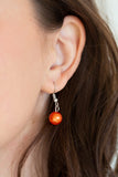Paparazzi "Rockin Rockette" Orange Necklace & Earring Set Paparazzi Jewelry