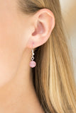 Paparazzi "Teardrop Tranquility" Pink Necklace & Earring Set Paparazzi Jewelry