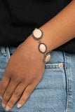 Paparazzi "River View" Brown Stone Bracelet Paparazzi Jewelry