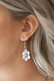 Paparazzi "Secret Garden" Silver Necklace & Earring Set Paparazzi Jewelry