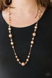 Paparazzi VINTAGE VAULT "Make Your Own LUXE" Gold Necklace & Earring Set Paparazzi Jewelry