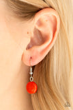 Paparazzi "Canyon Collection" Orange Necklace & Earring Set Paparazzi Jewelry