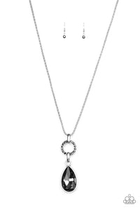 Paparazzi "Lookin Like A Million" Silver 311XX Necklace & Earring Set Paparazzi Jewelry