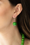 Paparazzi "Effortlessly Everglades" Green Necklace & Earring Set Paparazzi Jewelry