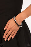 Paparazzi "Beautifully Bewitching" FASHION FIX Black Bracelet Paparazzi Jewelry