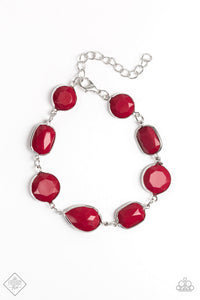 Paparazzi "Carefree Spirit" FASHION FIX Red Bracelet Paparazzi Jewelry