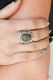 Paparazzi VINTAGE VAULT "Out On The Range" Green Ring Paparazzi Jewelry