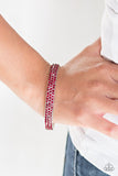 Paparazzi "Ballroom Bling" Red Bracelet Paparazzi Jewelry